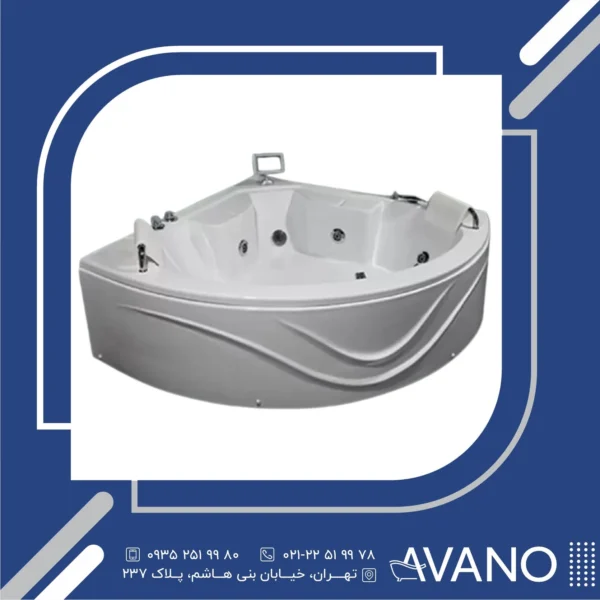جکوزی زرین اب مدل رئال