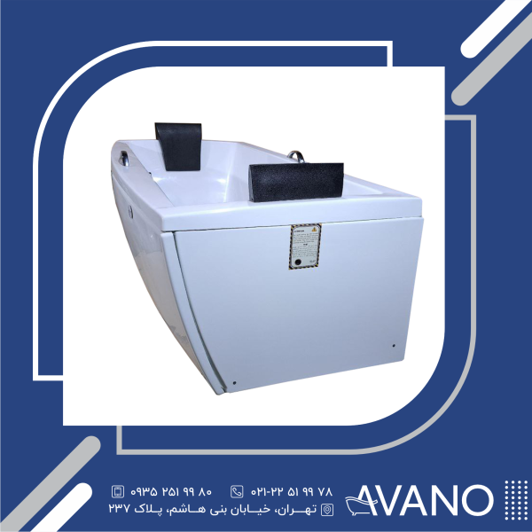 جکوزی آوانو مدل گلایل 90*190