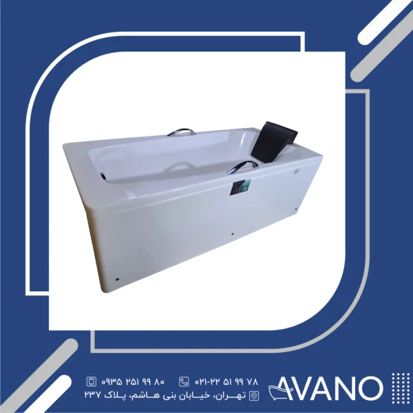 جکوزی آوانو مدل نرگس 80*180
