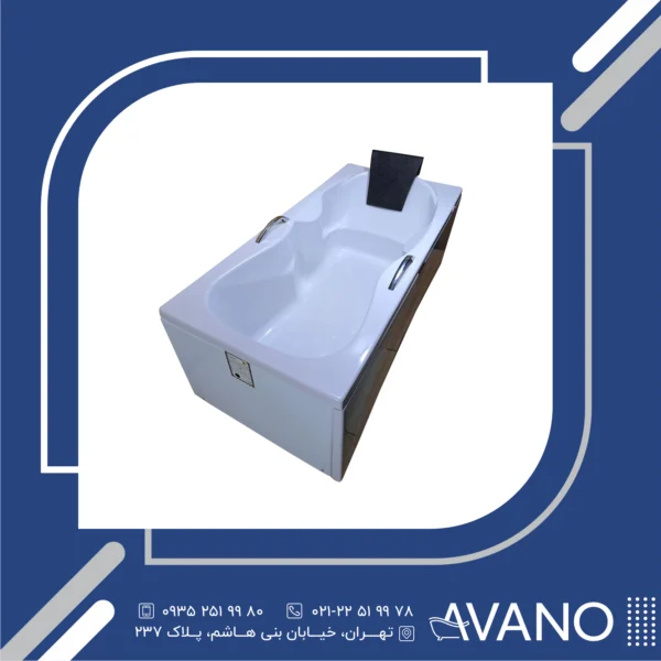 جکوزی آوانو مدل شقایق 70*150