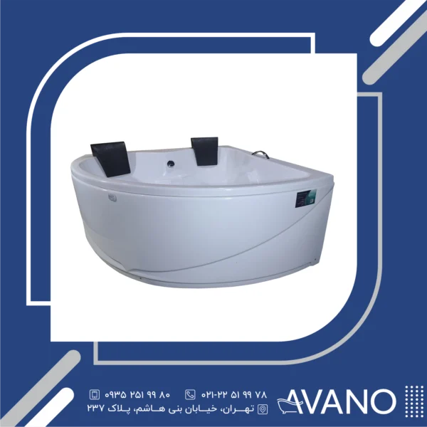 وان حمام آوانو مدل نیلوفر 150*150