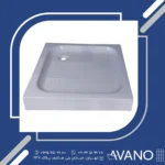 زیر‌دوشی لاریس سفید 80*80