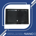 زیر‌دوشی لاریس مشکی 120*80