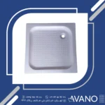 زیر‌دوشی لاریس سفید 80*80