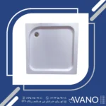 زیر‌دوشی لاریس سفید 90*90