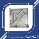 زیر‌دوشی لاریس سفید 90*90