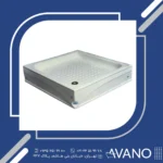 زیردوشی دریا وان مدل مروارید 80*80 کم عمق